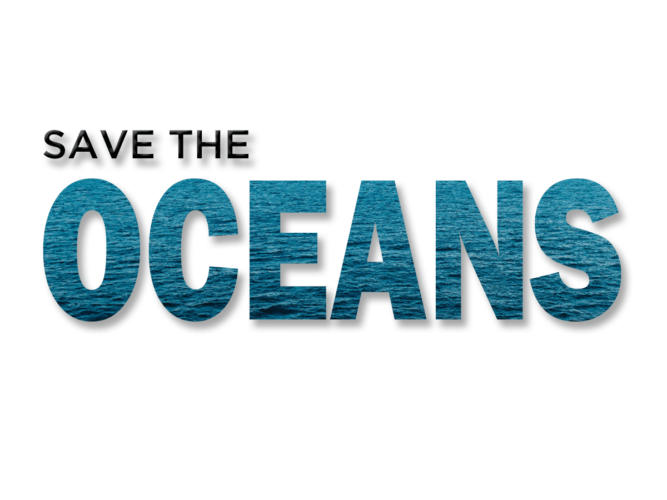 Création graphique save the oceans